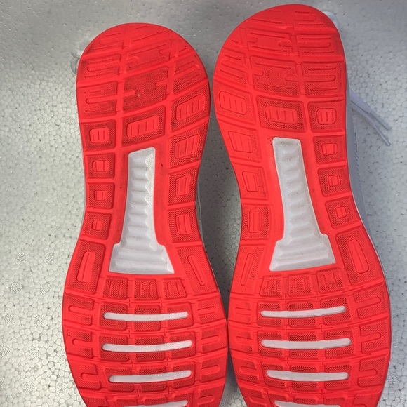 adidas neo Runfalcon White/Pink FW5142 running trainers sz 8.5 shoes - Picture 6 of 9